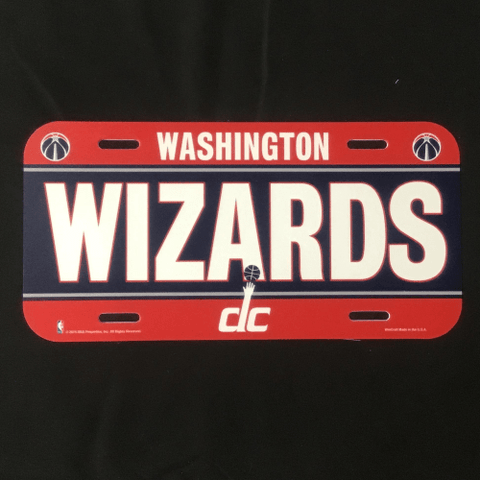 License Plate - Basketball - Washington Wizards
