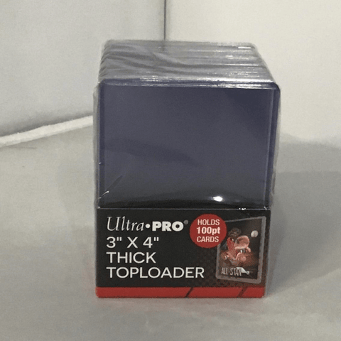 UltraPro 3" x 4" Thick Toploader (100pt)
