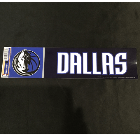 Bumper Sticker - Basketball - Dallas Mavericks