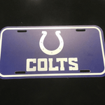 License Plate - Football - Indianapolis Colts