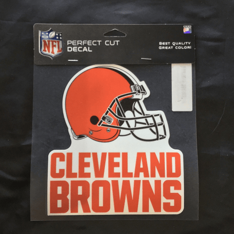 8x8 Decal - Football - Cleveland Browns