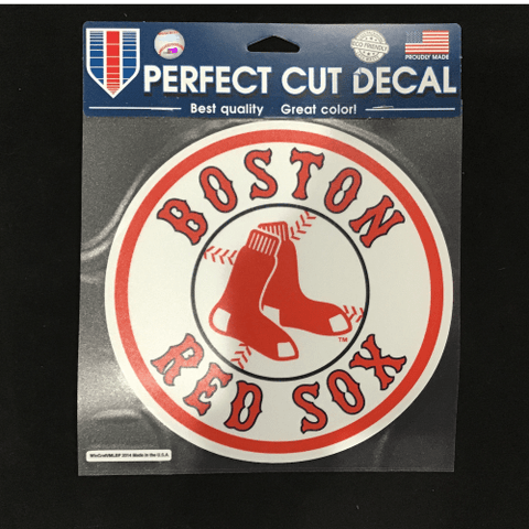 8x8 Decal - Baseball - Boston Red Sox