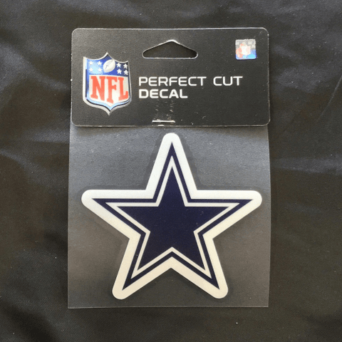 4x4 Decal - Football - Dallas Cowboys