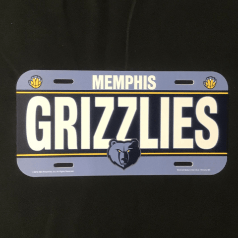 License Plate - Basketball - Memphis Grizzlies
