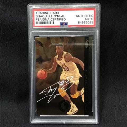1993 Classic Image #SI9 Shaquille O’Neal - Authentic Autograph - PSA (6023)