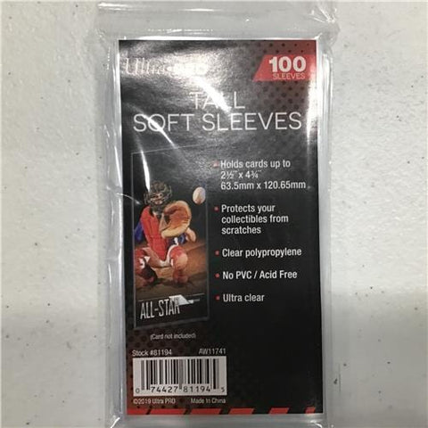 UltraPro Tall Soft Penny Sleeves