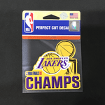 4x4 Decal - Basketball - LA Lakers - 2020 NBA Finals Champs