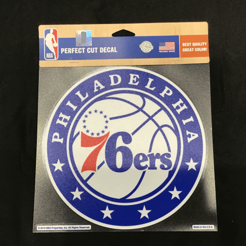 8x8 Decal - Basketball - Philadelphia 76ers