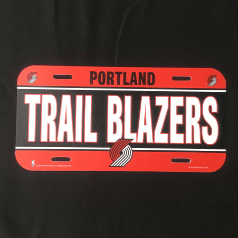 License Plate - Basketball - Portland Trail Blazers