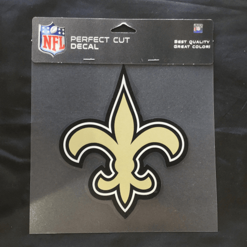 8x8 Decal - Football - New Orleans Saints