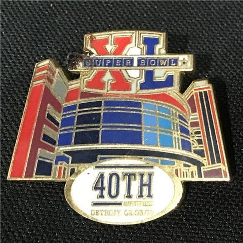 Pittsburgh Steelers Super Bowl XL Champions - Football - Pin - 40th anniversary