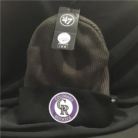 Colorado Rockies  - Beanie - 47 Brand Adult NWT