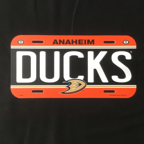 License Plate - Hockey - Anaheim Ducks