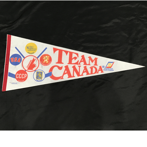 Pennant - Hockey - Team Canada Vintage