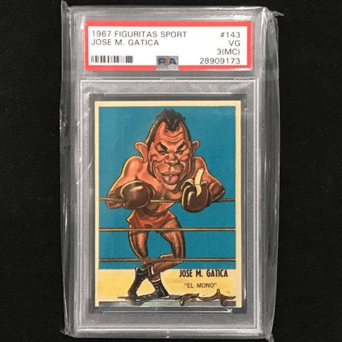 1967 Crack Figuritas Sport #143 Jose M. Gatica - Graded Card - PSA 3 (MC) VG 28909173