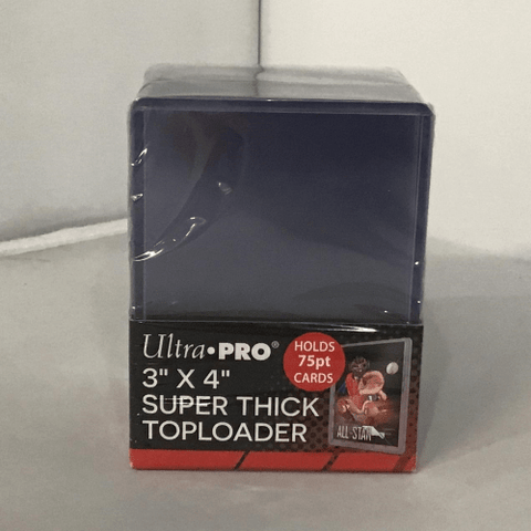 UltraPro 3" x 4" Super Thick Toploader (75pt)