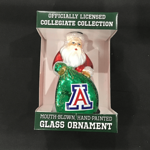 Team Santa Ornament - College - University of Arizona