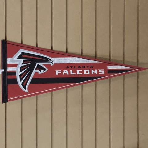 Team Pennant - Football - Atlanta Falcons