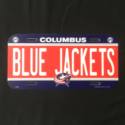License Plate - Hockey - Columbus Blue Jackets