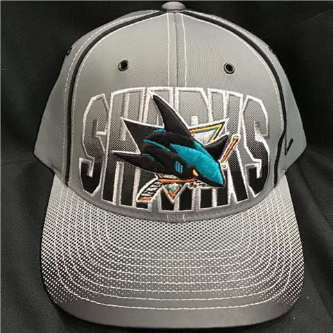 San Jose Sharks - Hat - Zephyr Adjustable Velcro back