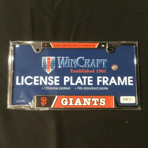 License Plate Frame - Baseball - San Francisco Giants