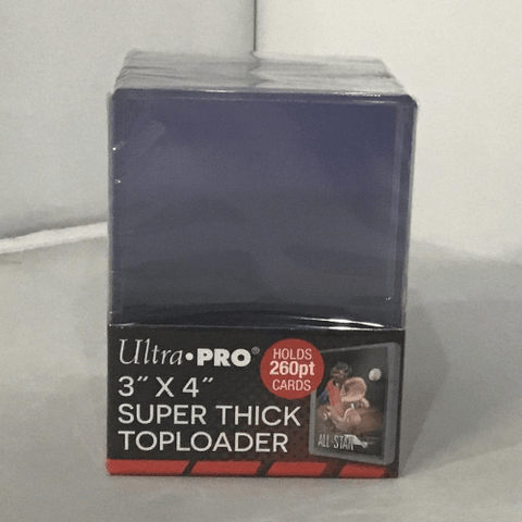 UltraPro 3" x 4" Super Thick Toploader (260pt)