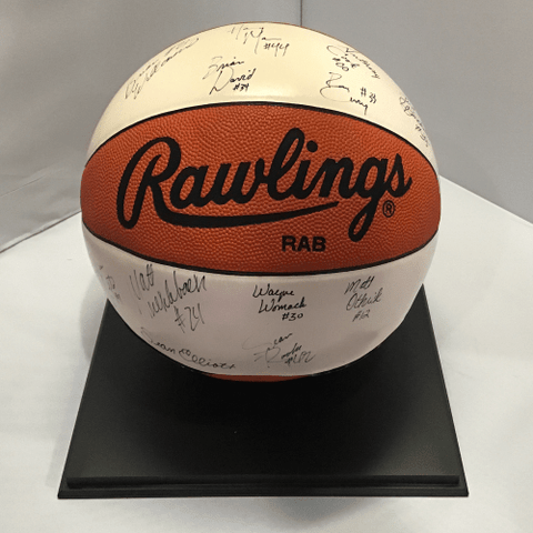 University of Arizona Wildcats - Autographed Basketball - 1988/89 PAC-10 Champion JSA BB59882