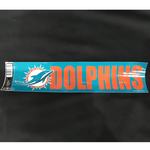 Bumper Sticker - Football - Miami Dolphins