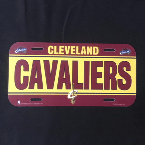 License Plate - Basketball - Cleveland Cavaliers
