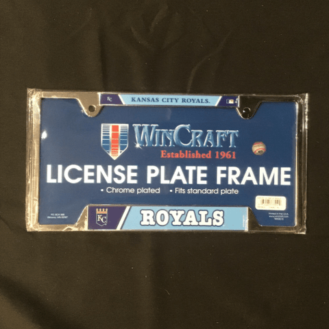 License Plate Frame - Baseball - Kansas City Royals