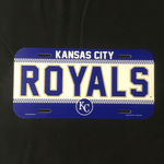 License Plate - Baseball - Kansas City Royals