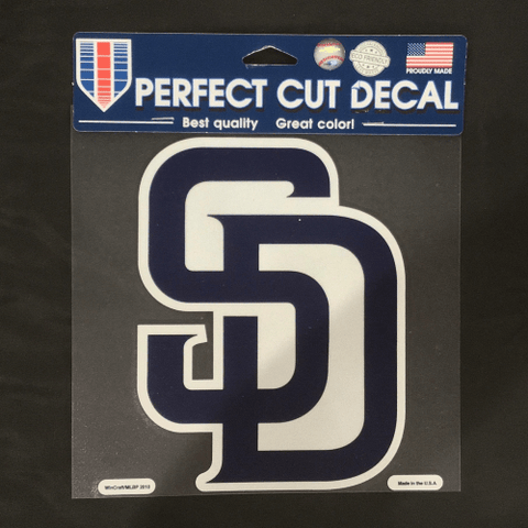 8x8 Decal - Baseball - San Diego Padres