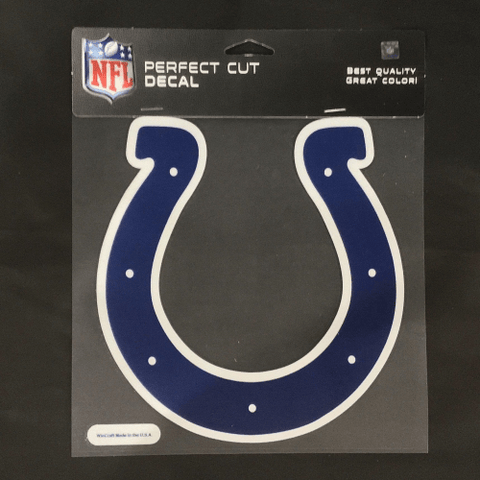 8x8 Decal - Football - Indianapolis Colts