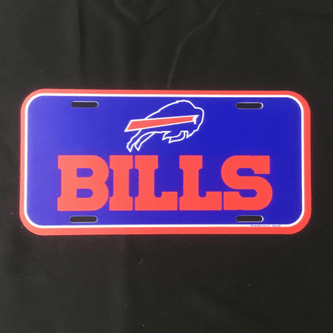 License Plate - Football - Buffalo Bills