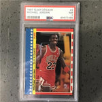 1987 Fleer sticker Michael Jordan - graded - PSA 7 (1486)