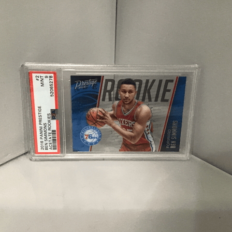 2016 Panini Prestige Ben Simmons Acetate Rookies - Graded Card - PSA 9 Mint