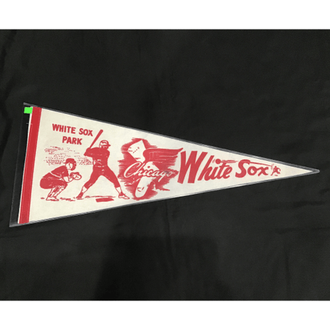 Team Pennant - Baseball - Chicago White Sox White Sox Park w/ Case