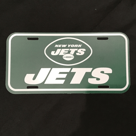 License Plate - Football - New York Jets