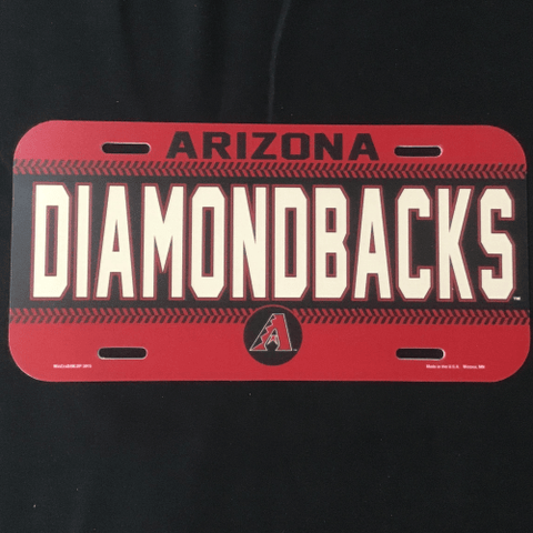 License Plate - Baseball - Arizona Diamondbacks