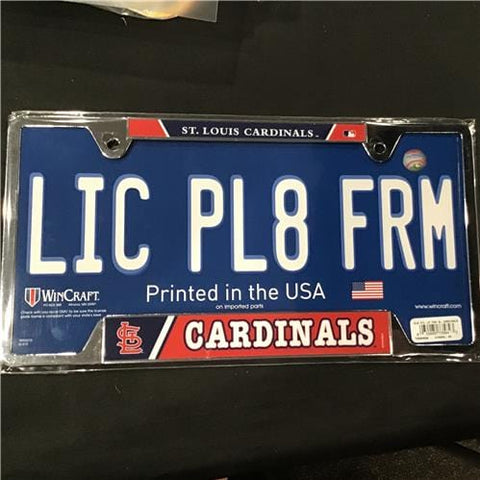 License Plate Frame - Baseball - St. Louis Cardinals