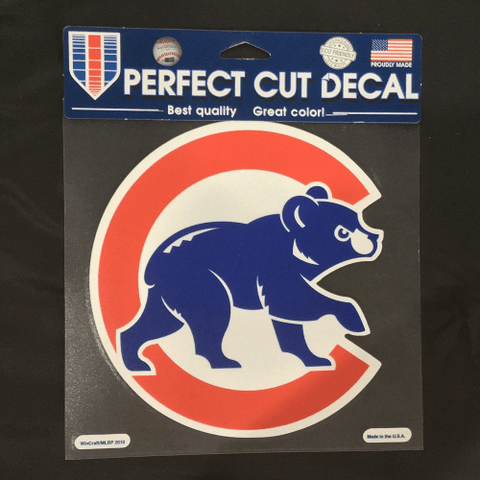 8x8 Decal - Baseball - Chicago Cubs 2