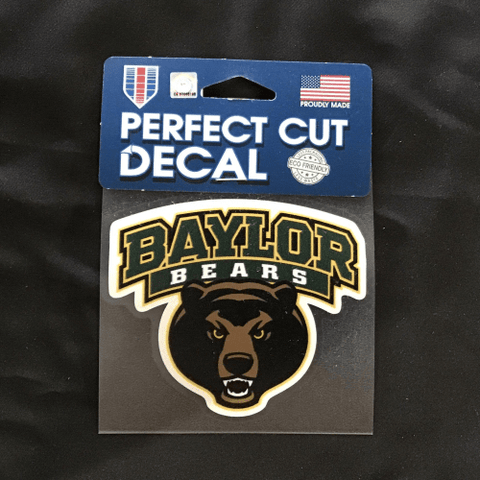 4x4 Decal - College - Baylor University Bears