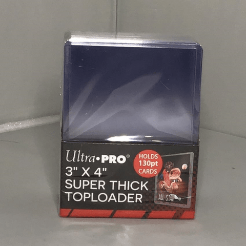 UltraPro 3" x 4" Super Thick Toploader (130pt)