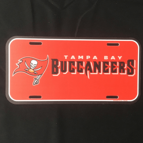 BUCCANEERS Logo Tampa Bay Buccaneers License Plate Sign 