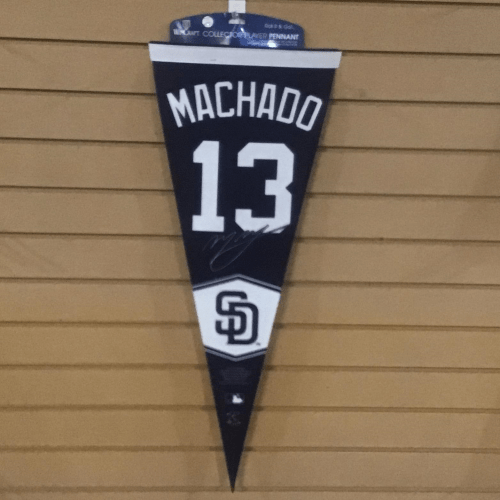 Replica jersey autographed by Manny Machado