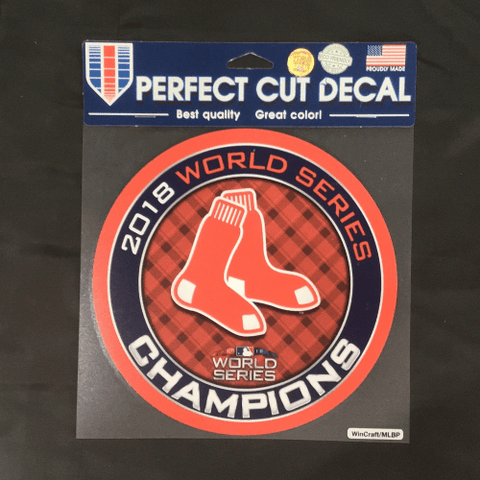 8x8 Decal - Baseball - Boston Red Sox Champs