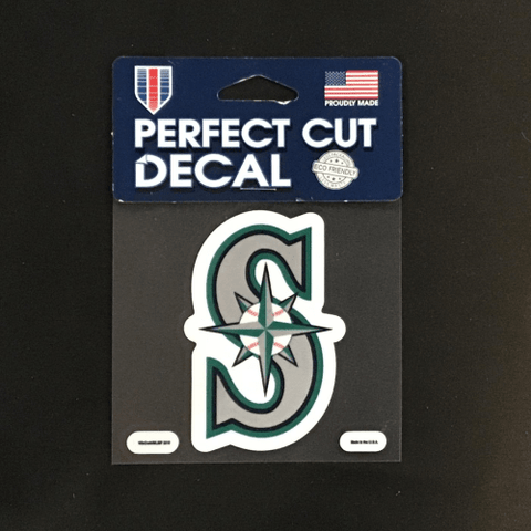 4x4 Decal - Baseball - Seattle Mariners