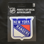 4x4 Decal - Hockey - New York Rangers