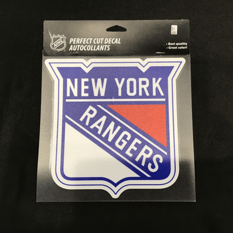 8x8 Decal - Hockey - New York Rangers