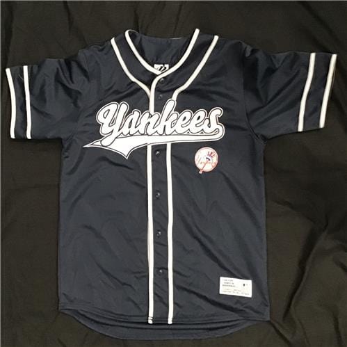 Majestic New York Yankees Stitched Baseball Jersey MLB Large Youth